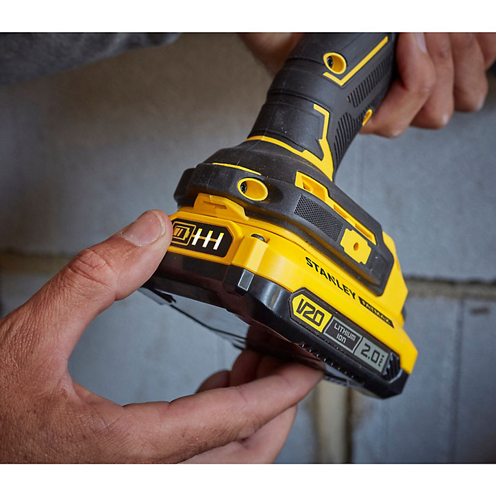Perceuse visseuse à percussion sans fil Stanley Fatmax V20 SFMCD721B-XJ 18V (sans batterie)