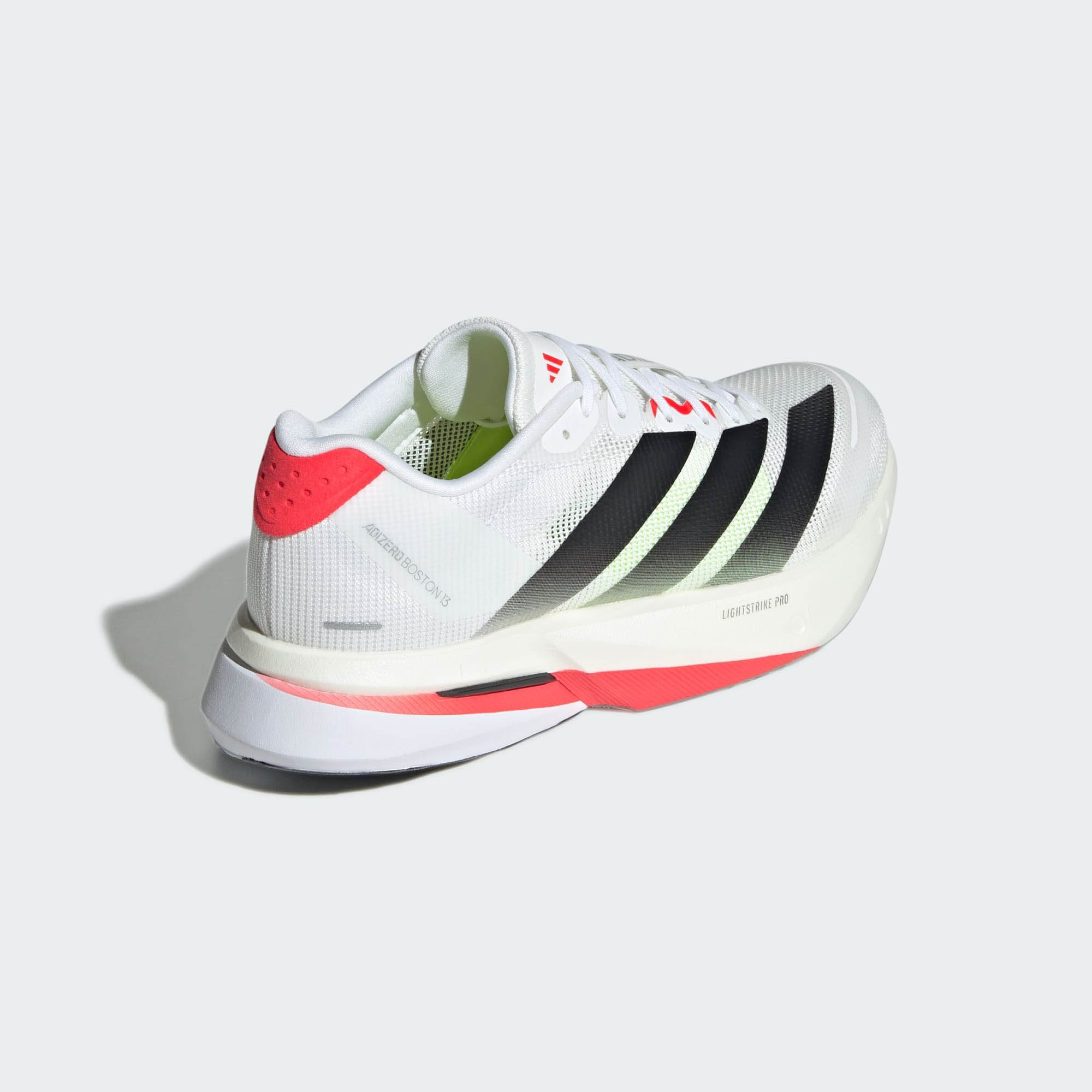 Adizero Boston 13 Dame Cloud White/Core Black/Lucid Red