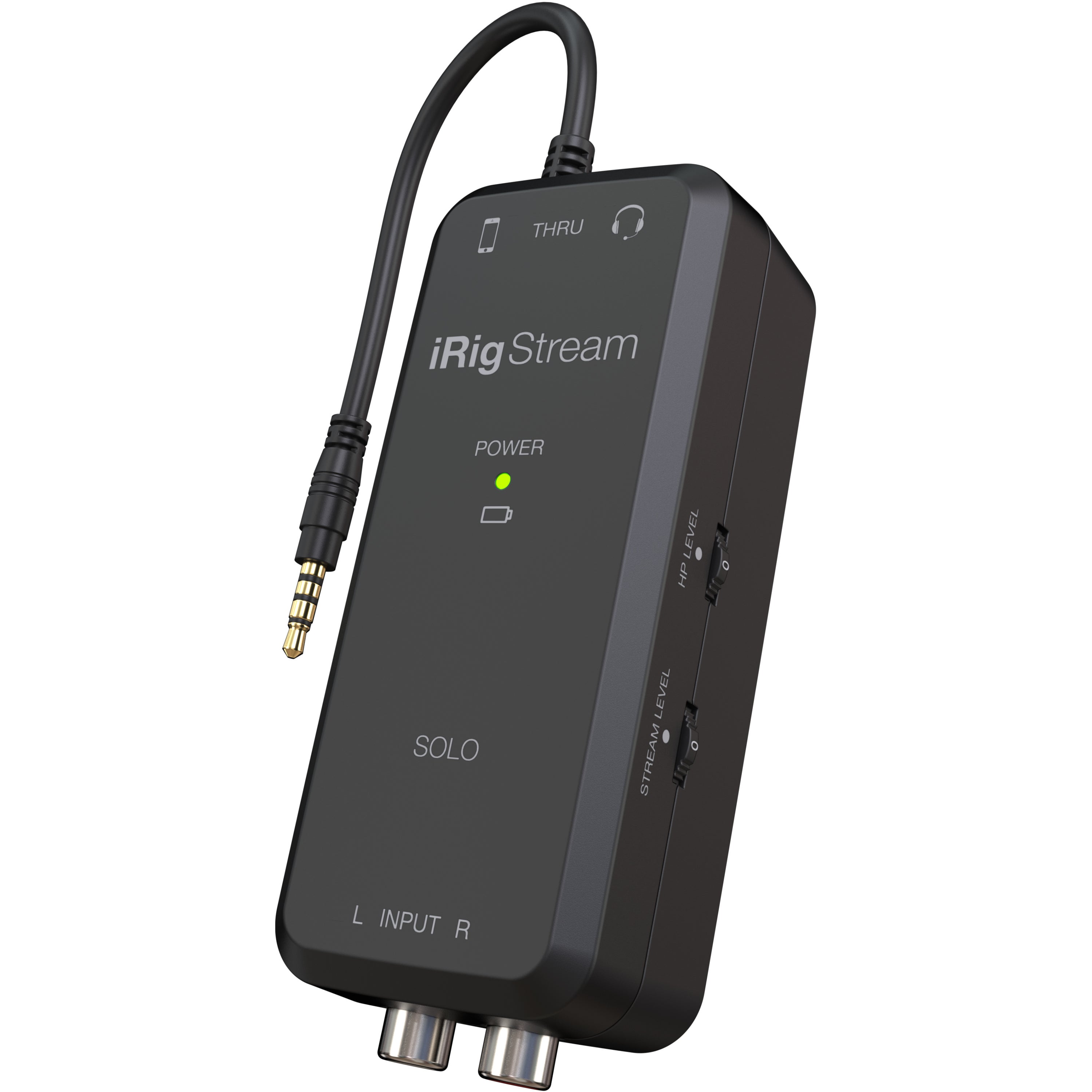 IK Multimedia iRig Stream Solo 3-in, mono-out streaming interface