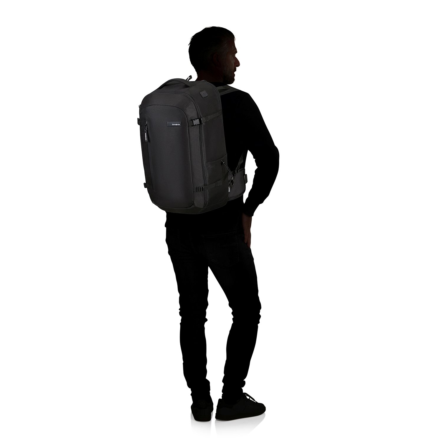 Samsonite Roader Travel Backpack S 38L deep black