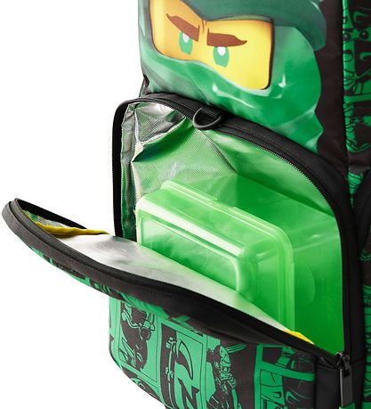 LEGO® Ninjago Schulrucksack m. Turnbeutel - Grün/Schwarz