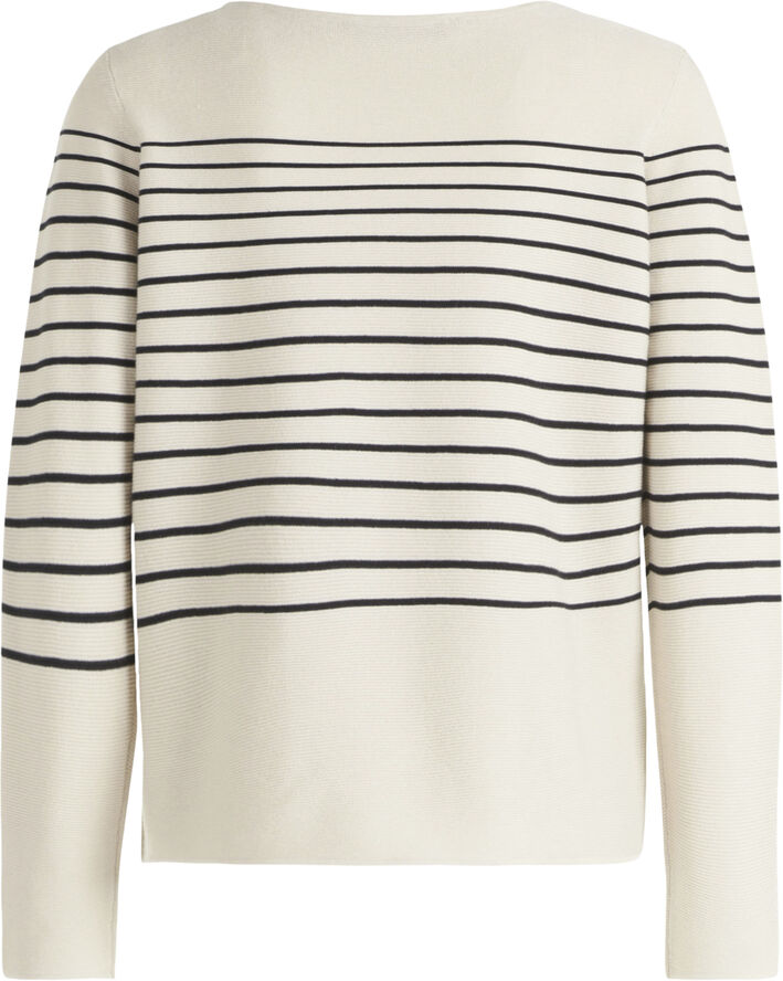 Betty Barclay Strickpullover Ku Patch beige/black