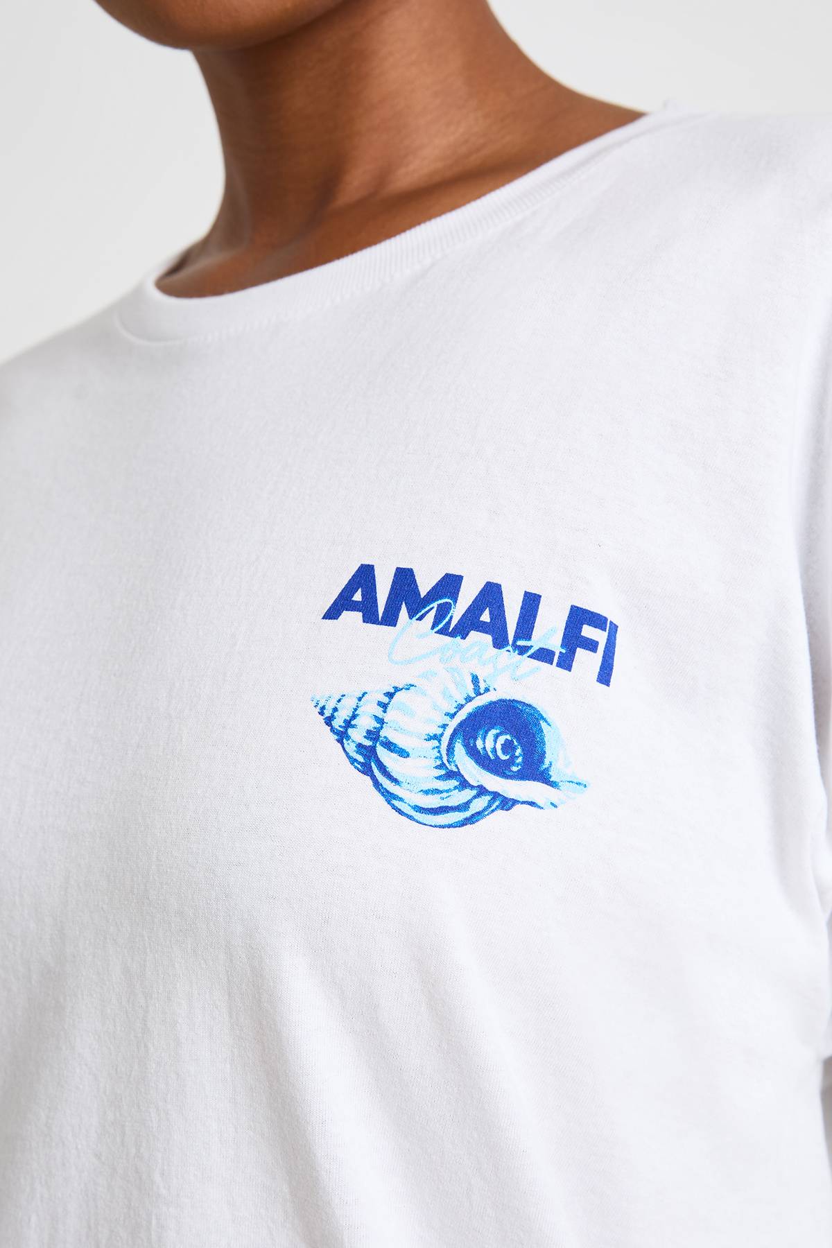 boohoo T-shirt Imprimé Amalfi Beach Grande Taille