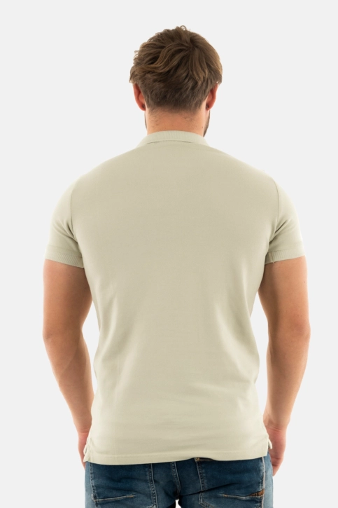 Polos superdry vint destroy 1lc light stone beige
