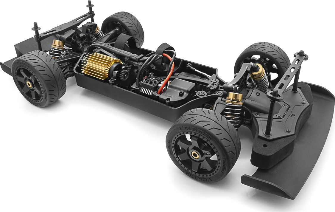 Maverick - Quantumr Flux 4S Fjernstyret Truck - 1:8 - Blå Og Rød - Mv150312