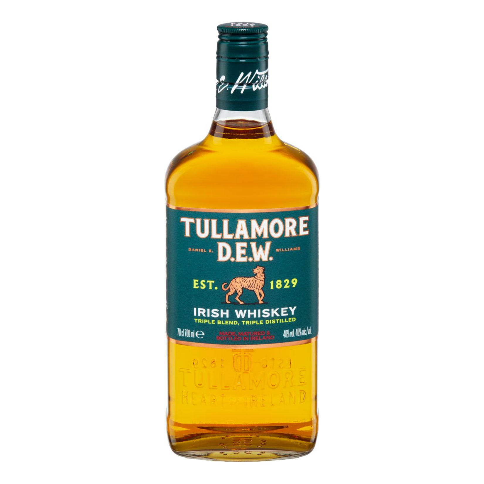 Tullamore Dew Irish Whiskey 40,0 % vol 0,7 Liter