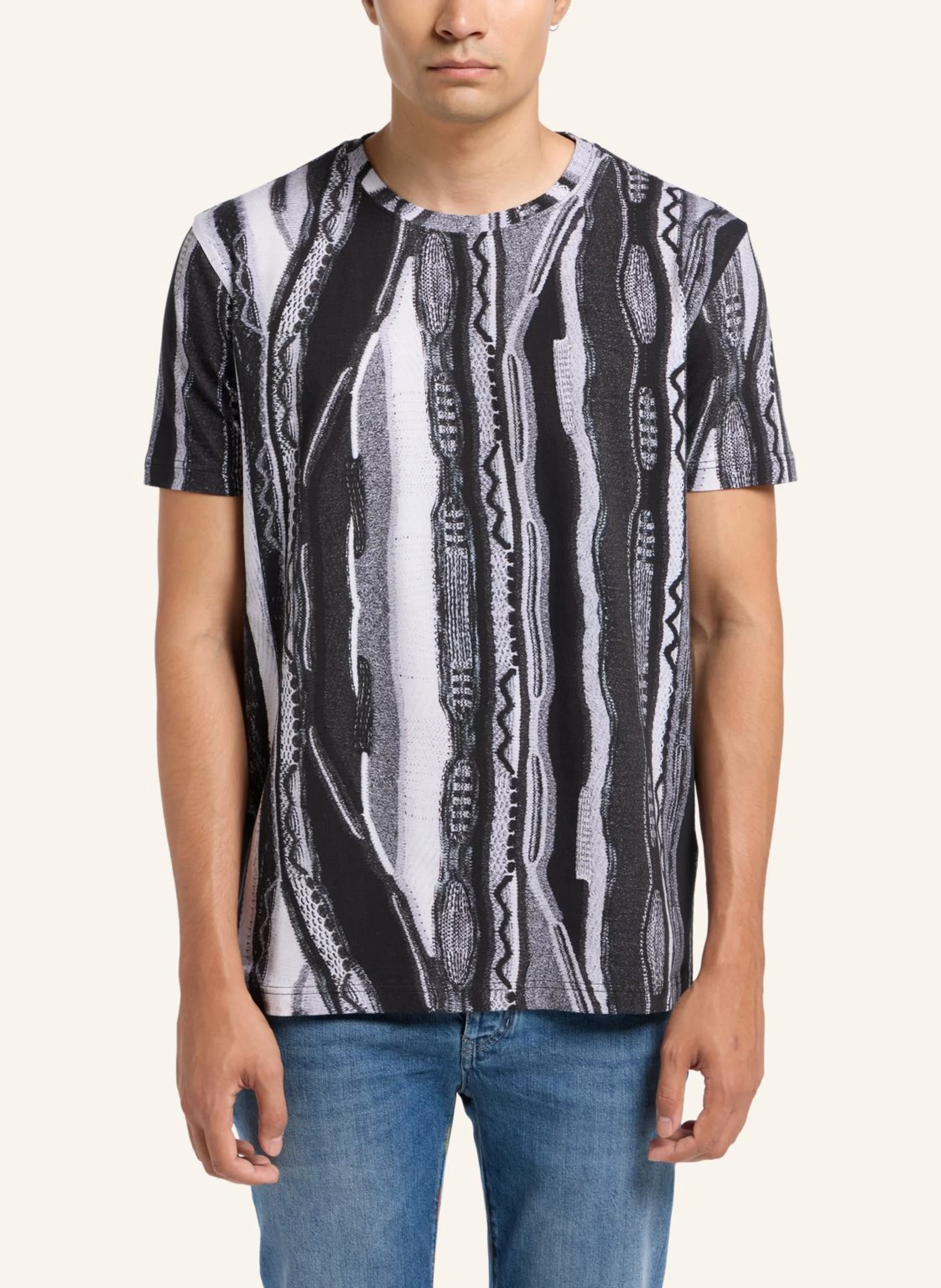 CARLO COLUCCI Alloverprint T-Shirt DI POLI