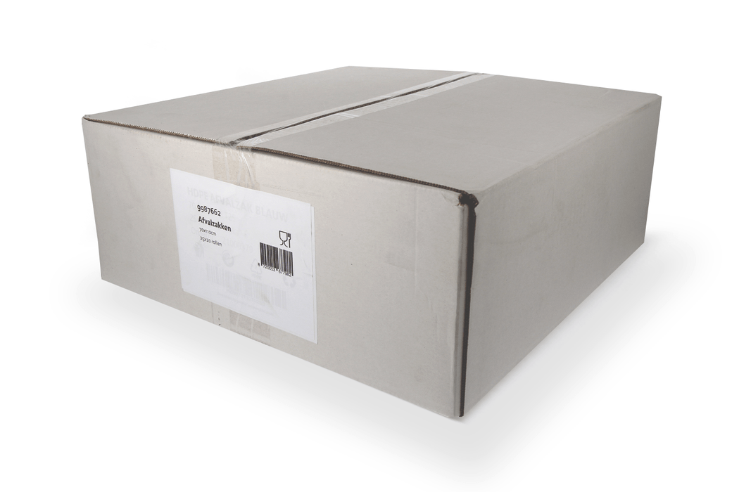 Vuilniszakken 120L 20 rollen 25 zakken (blauw)