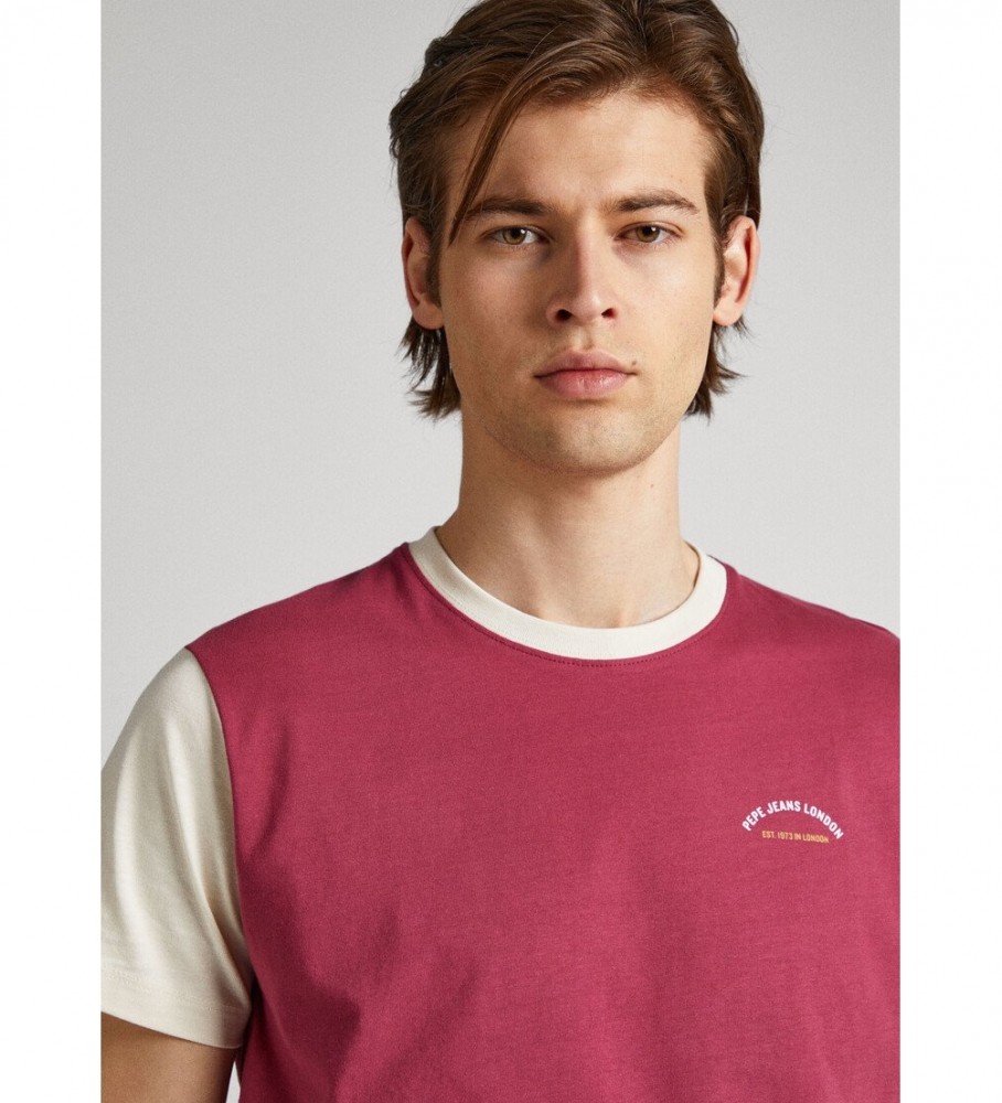 Camiseta vermelha Pepe Jeans Wembley