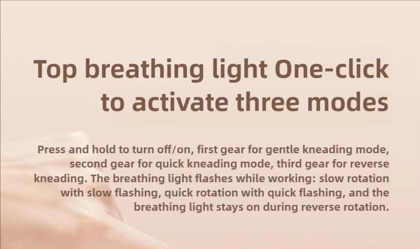 Thalia - USB oplaadbare hoofd- en hoofdhuidmassager