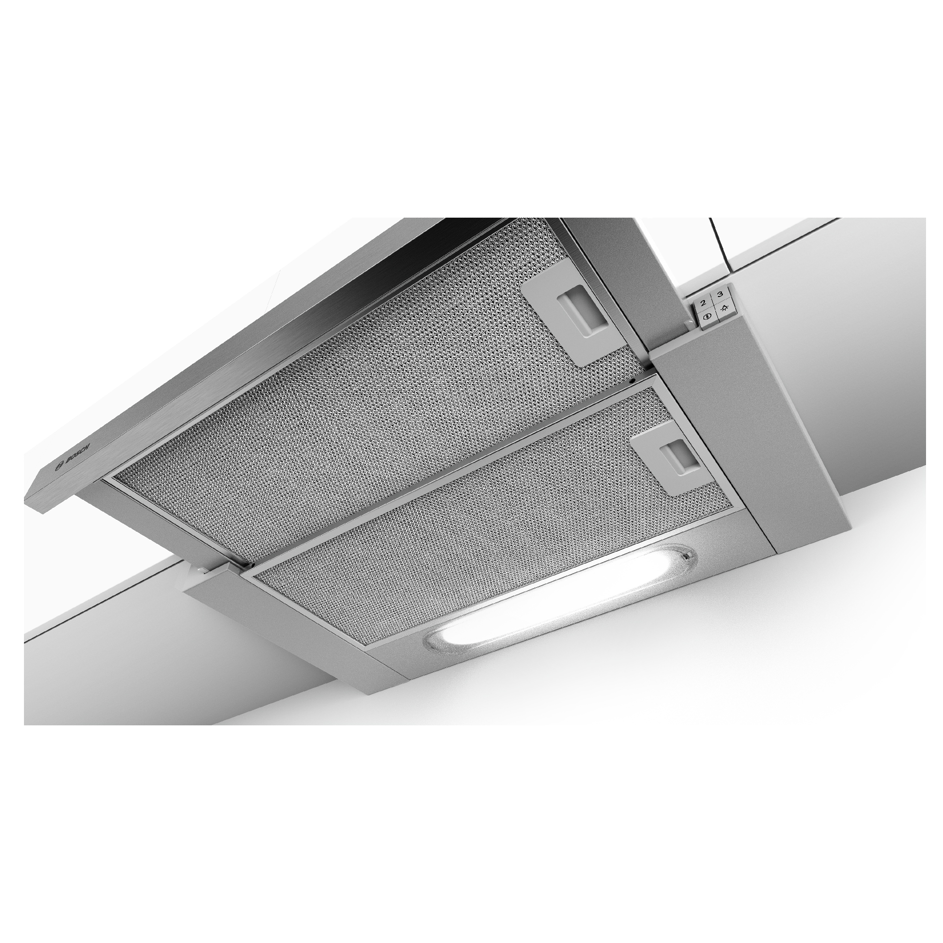 BOSCH Flachschirmhaube DFT63AC50 - silber - 60 cm - D