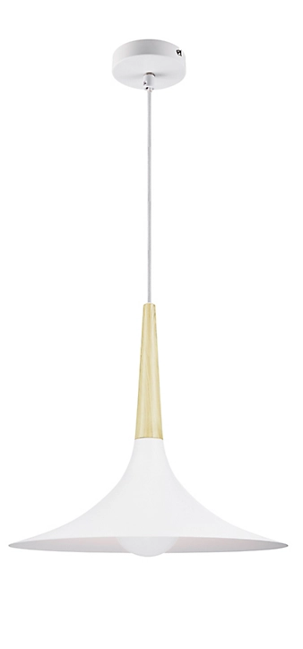 Suspension Arraqis E27 IP20 blanc 38cm