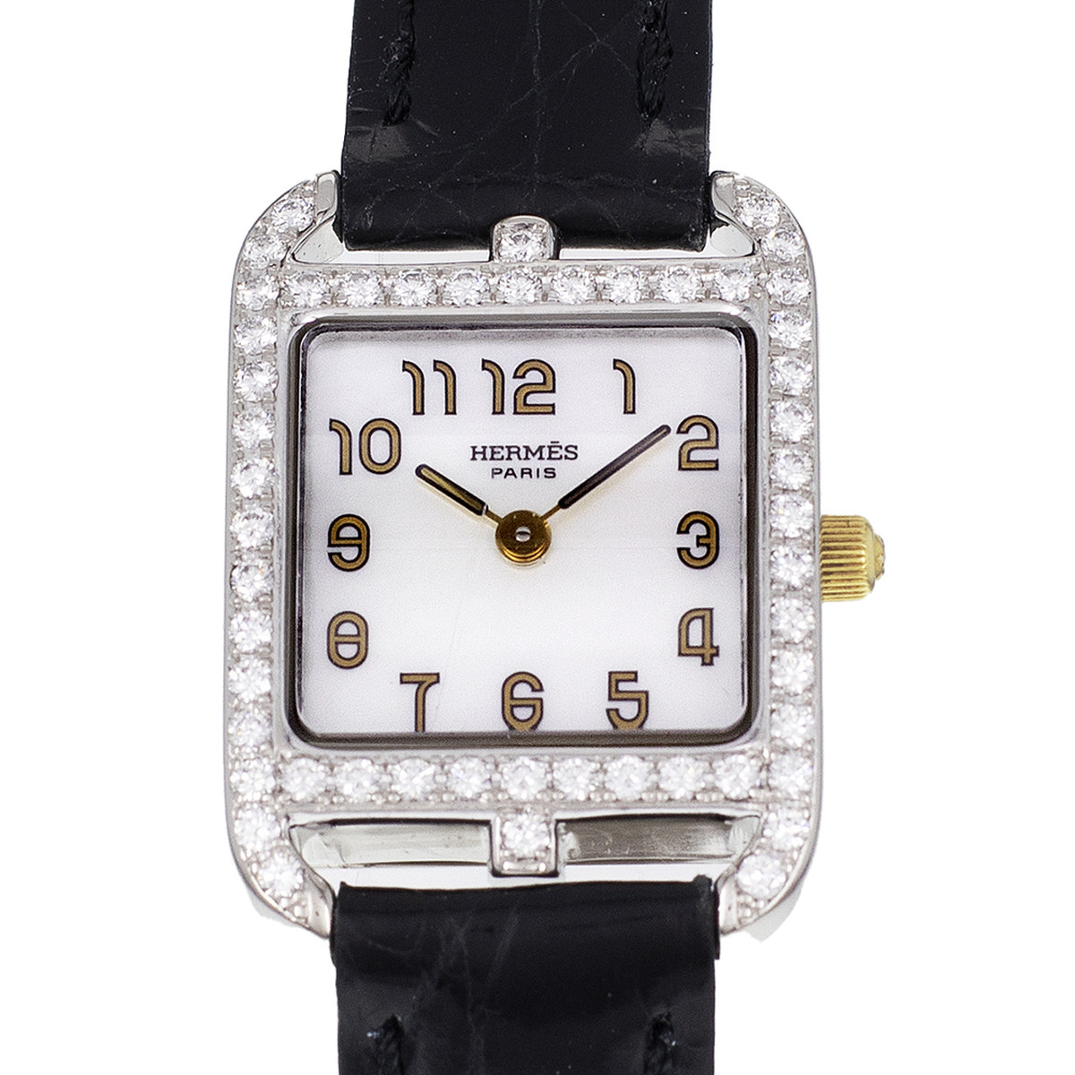 Montre d'occasion HERMES quartz cape cod femme