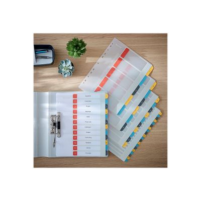 Leitz Cosy - Intercalaire 6 positions - couleurs assorties