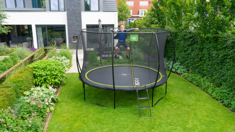 EXIT Silhouette Trampolin Durchmesser: 305cm - schwarz
