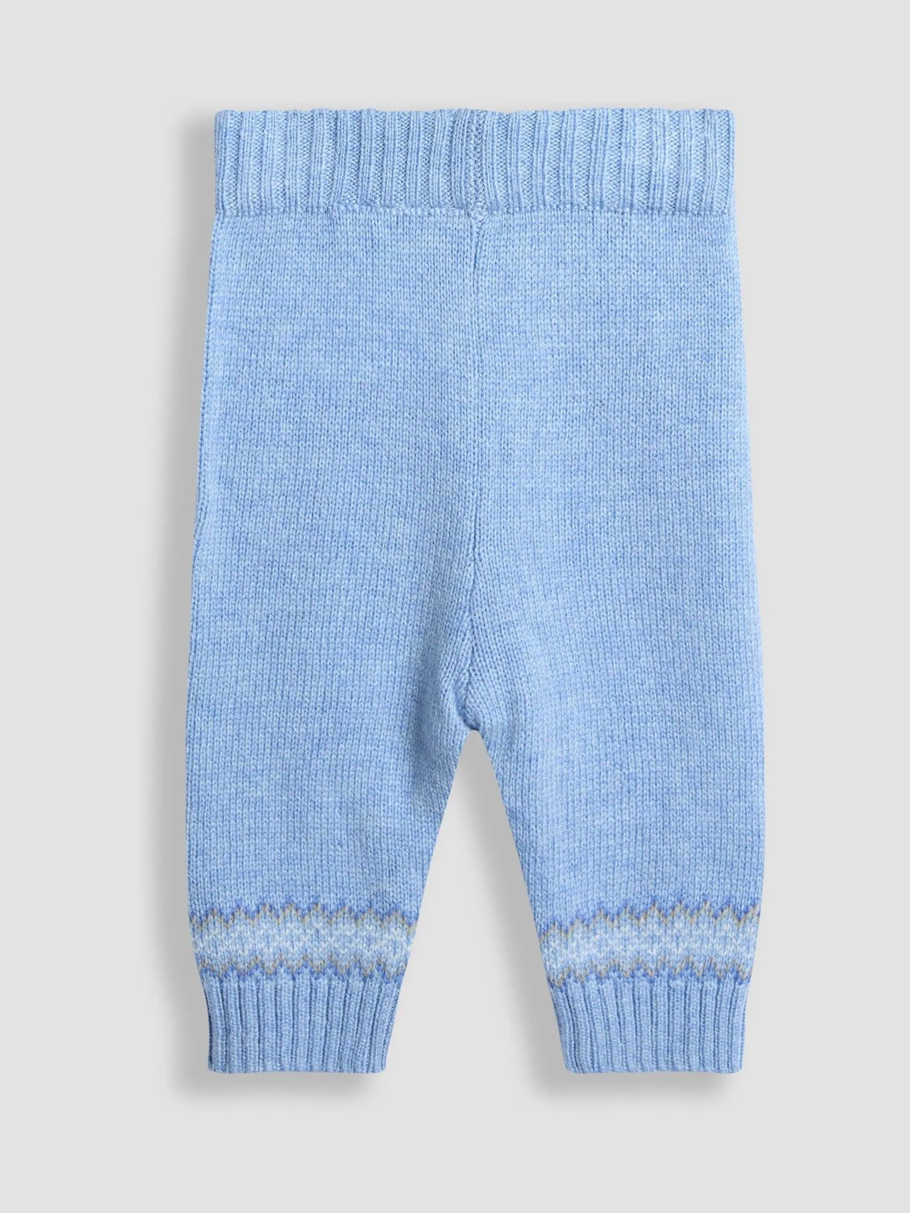 JoJo Maman Bébé Peter Rabbit™ Fairisle Knit Cardigan & Bottom Set