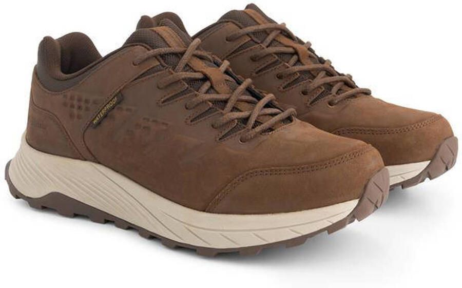 Travelin ' Stege Dames Lage wandelschoenen Waterdicht Donkerbruin