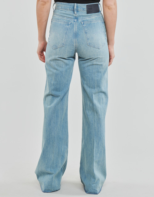 G-Star Raw - DECK ULTRA HIGH WIDE LEG - Bleu clair