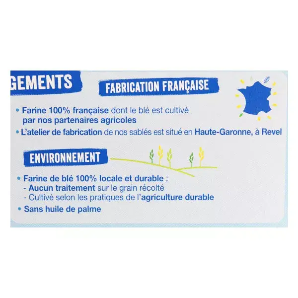 Gerblé Sans Sucres Biscuit Coco 132g