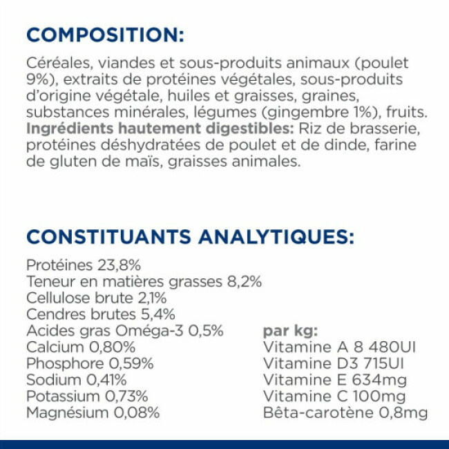 Croquettes Hill's Prescription Diet Canine I/D Low Fat AB+