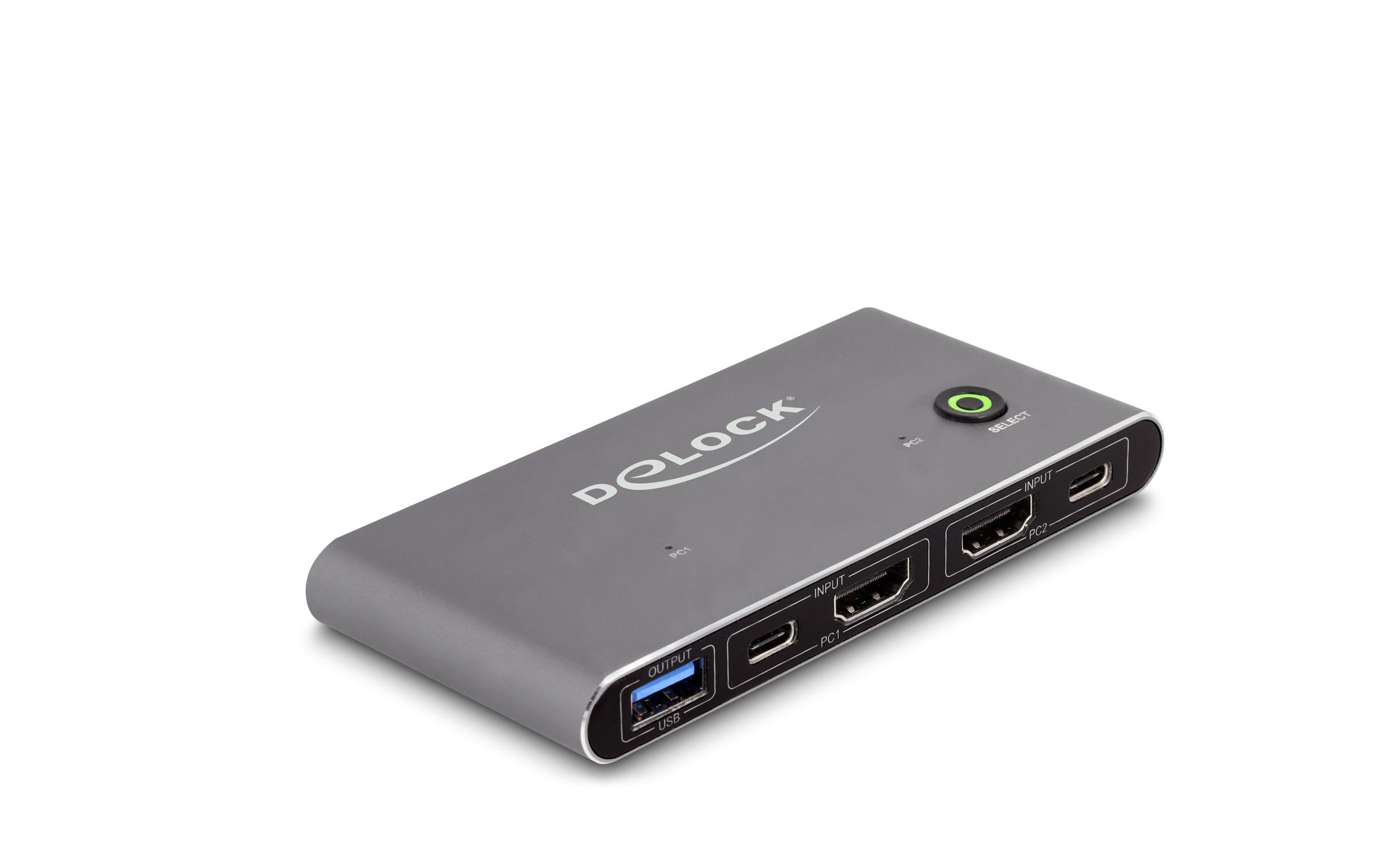 KVM Switch HDMI 8K 60 Hz mit USB 5 GbpsDelock HDMI KVM Switch 8K 60 Hz mit USB 5 Gbps