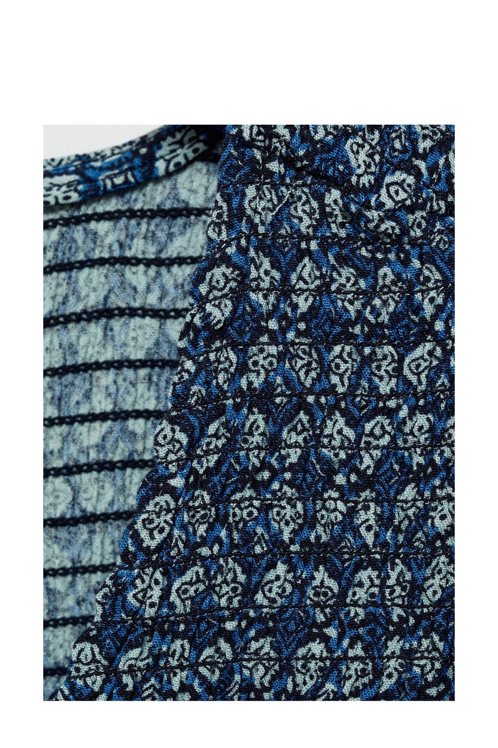 MANGO TEEN top met all over print marine