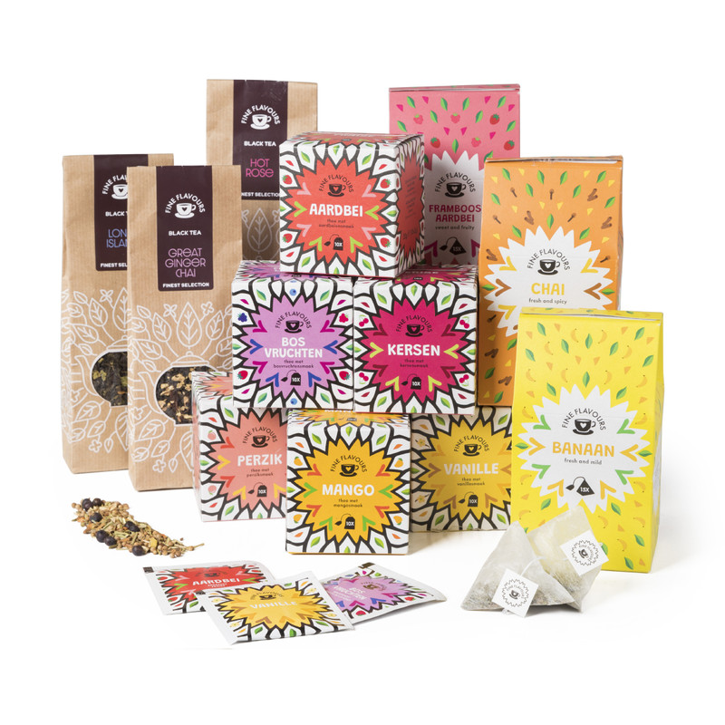 Fine flavours vruchten thee - kersen - 10 zakjes