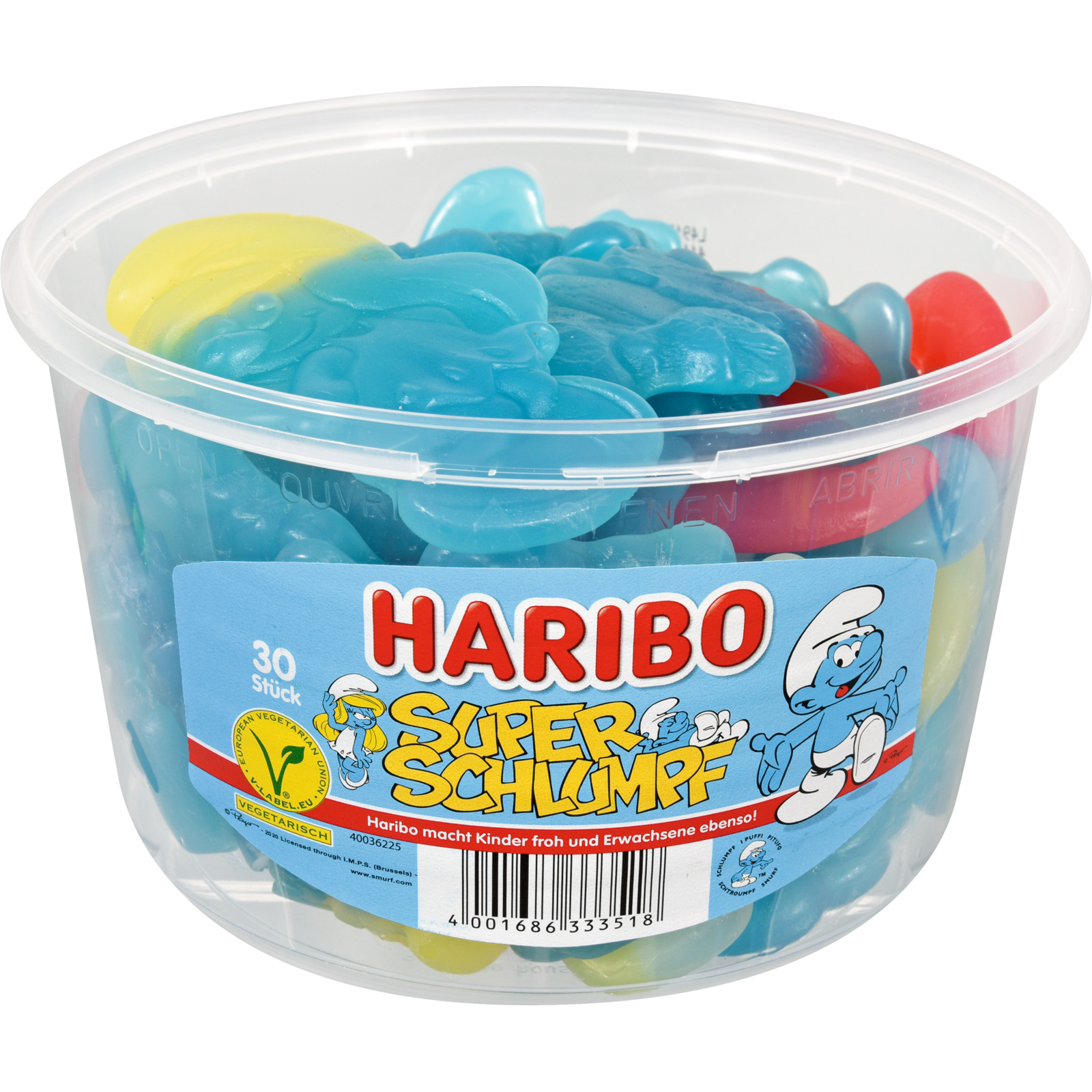 Haribo Super Schlumpf 1440g