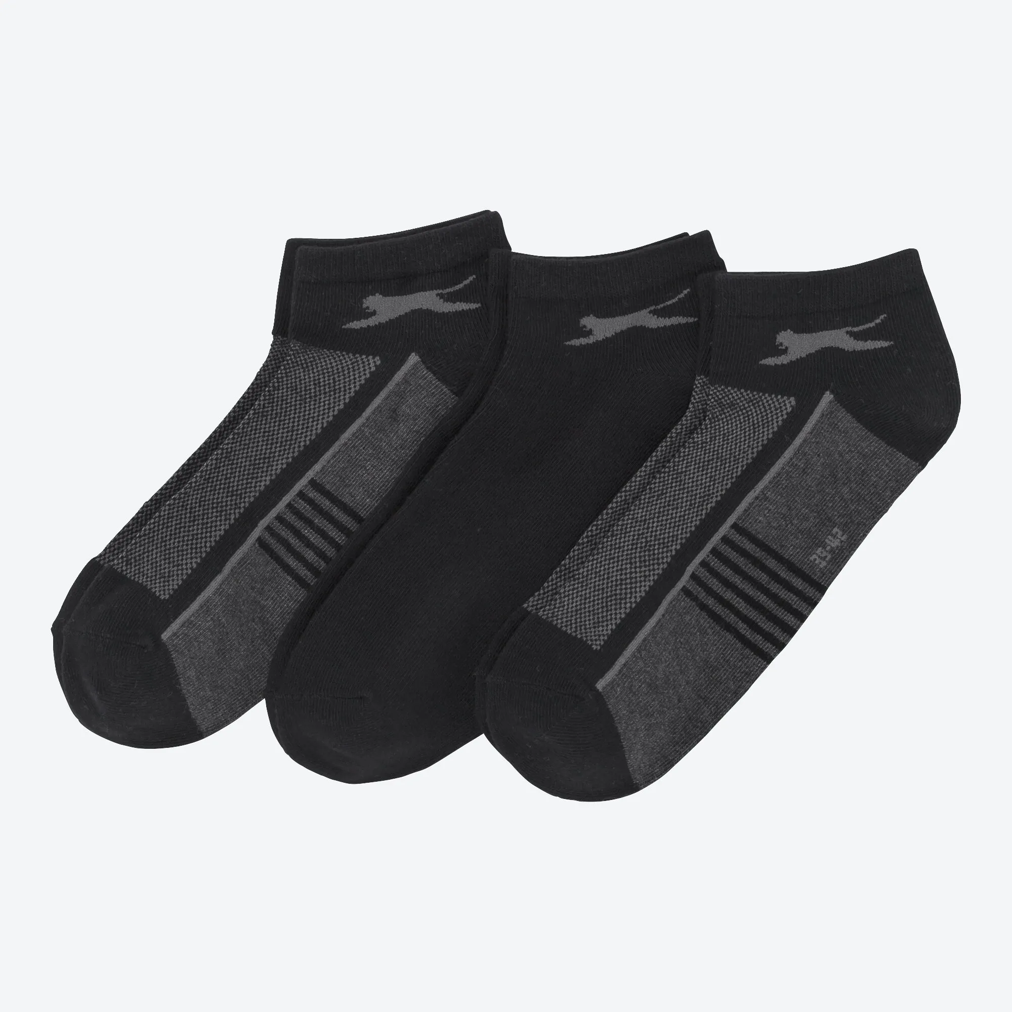 Slazenger Herren-Sport-Sneaker-socken, 3er-Pack