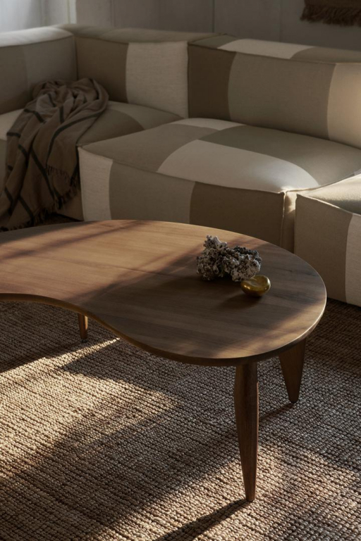 Ferm Living Feve salontafel 41x120 walnoot