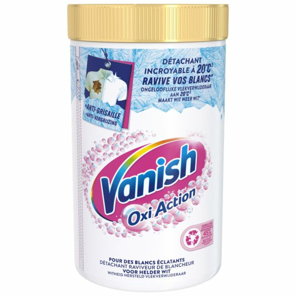Vanish Oxi Action Wasbooster PoederWhitening1410 gr
