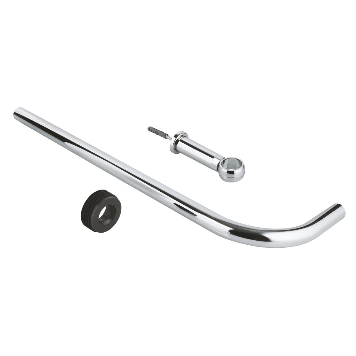 Grohe spoelpijp voor WC drukspoelers Ø28x26cm wandafstand 15 tot 85mm chroom