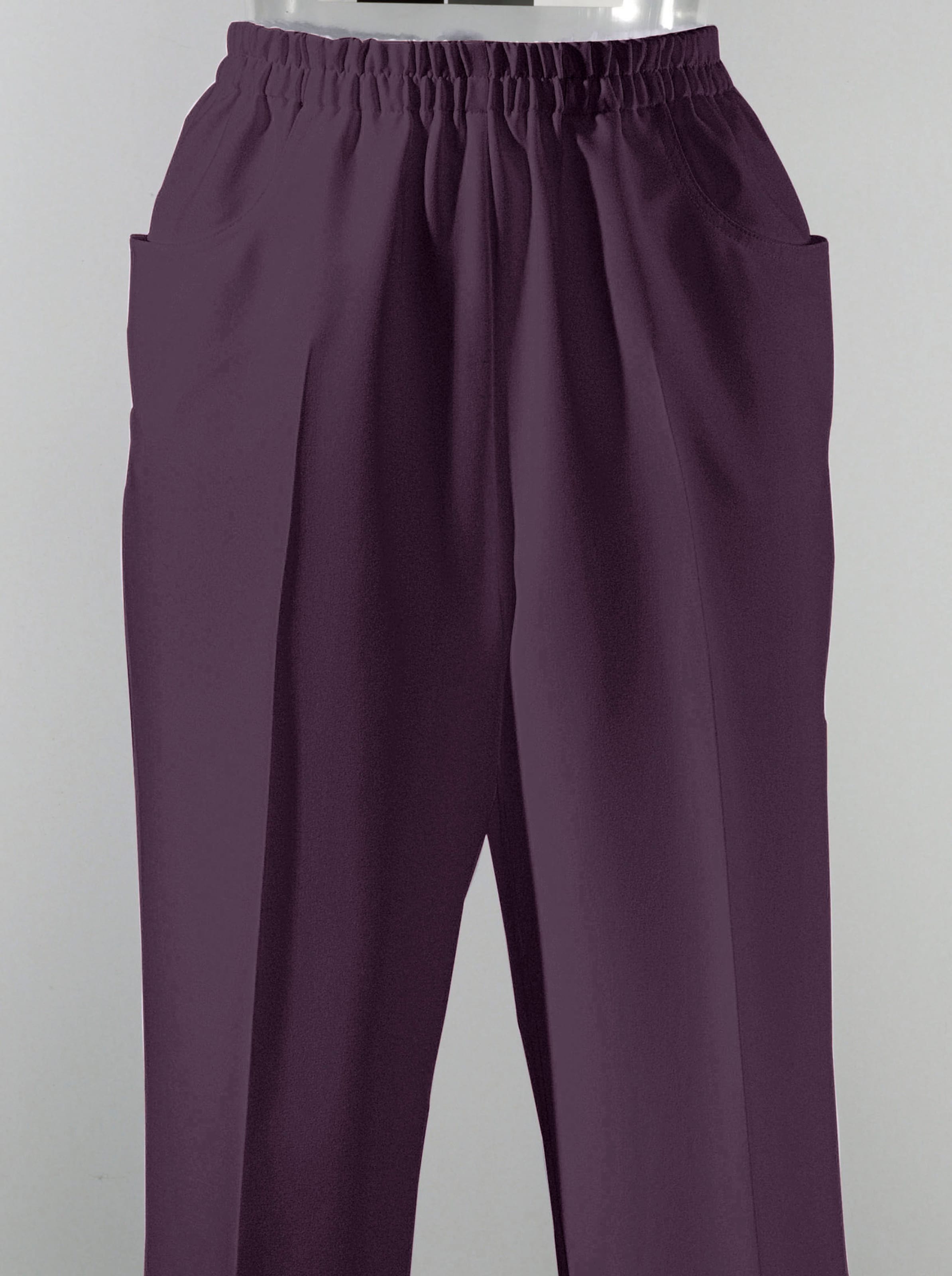 Caprihose in pflaume