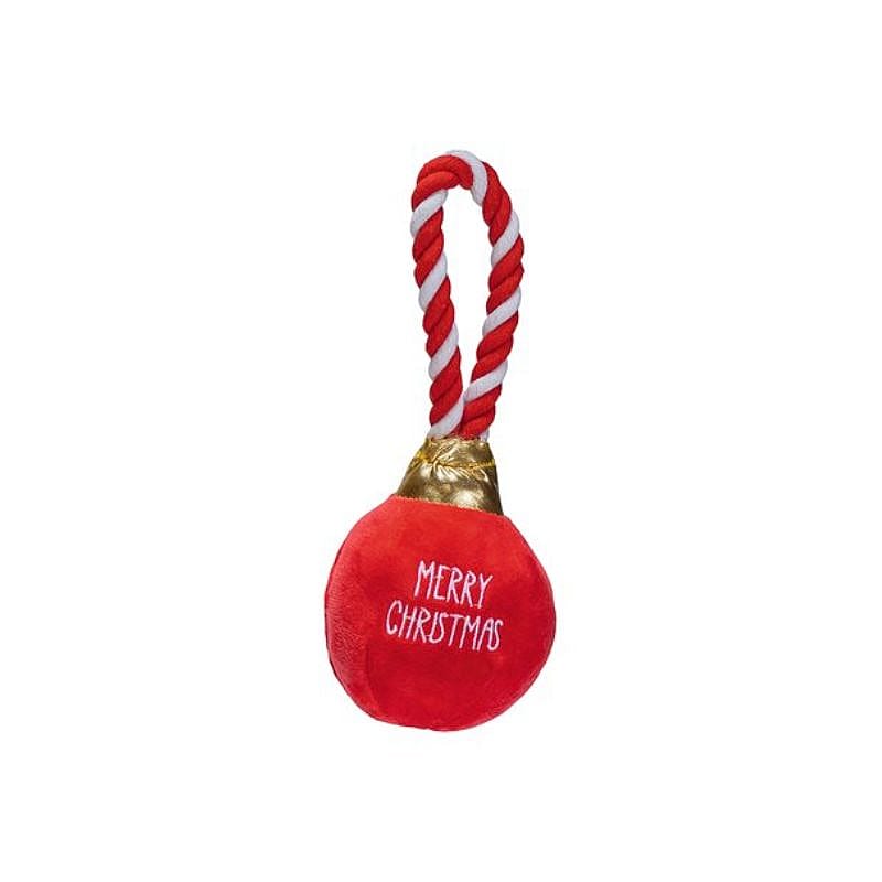 Beeztees Pluche Kerstbal Jingle Hond  | 15331