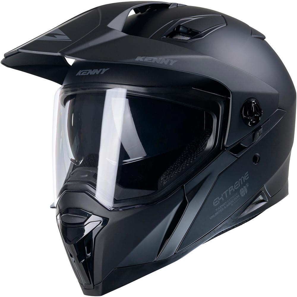 Kenny - Casque Extreme Graphic Solid Noir Mat