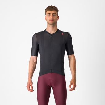 Castelli Espresso Kurzarmtrikot Light Black/dark Gray Herren