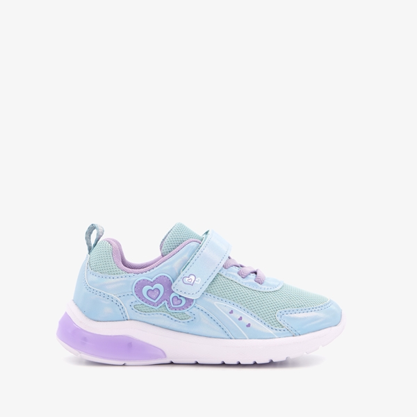 Blue Box meisjes sneakers met lichtjes mintgroen