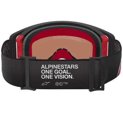 Masque cross Alpinestars SUPERTECH CORP IRIDIUM 2025 - Noir / Rouge