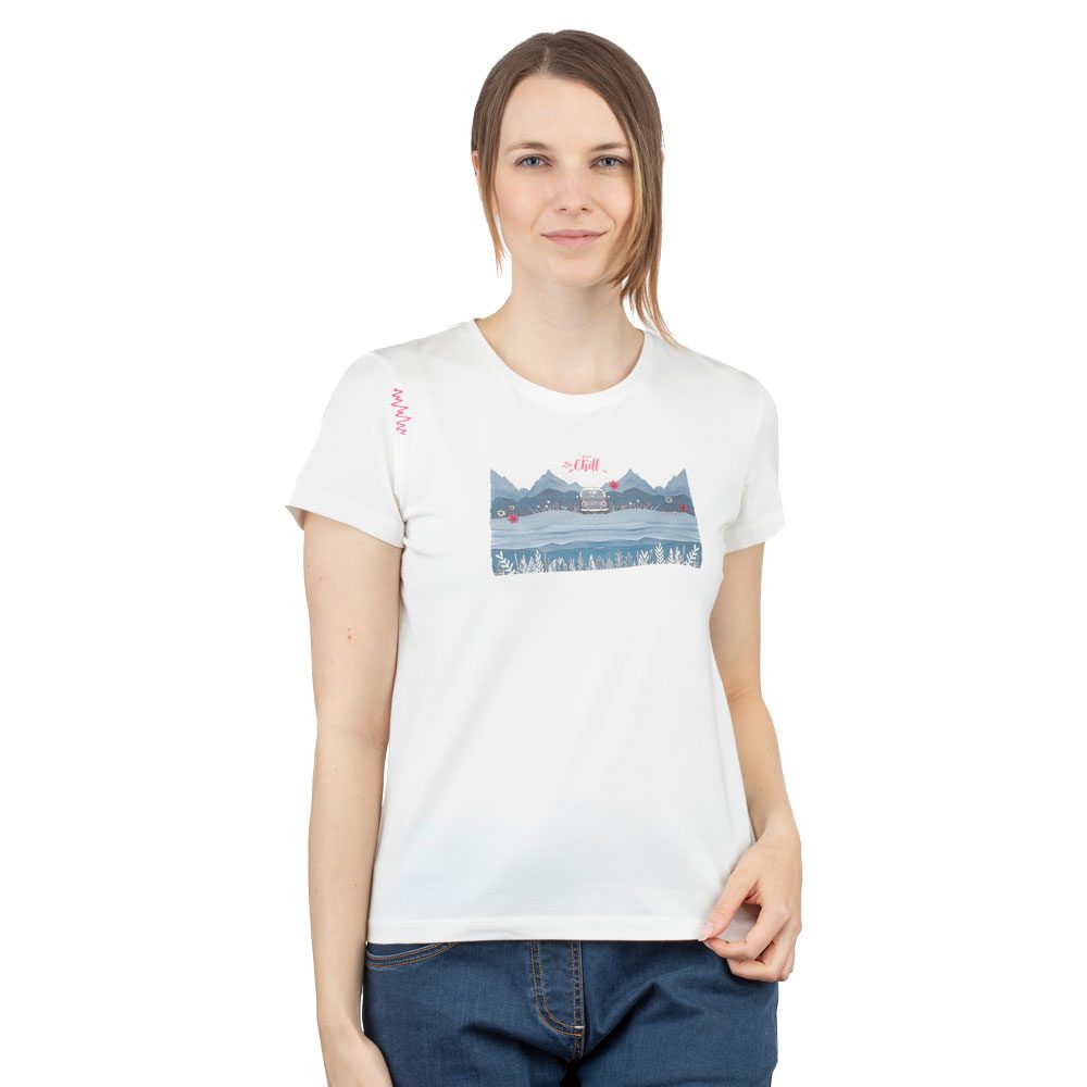 Chillaz Iseo Time To Chill T-Shirt Damen weiß