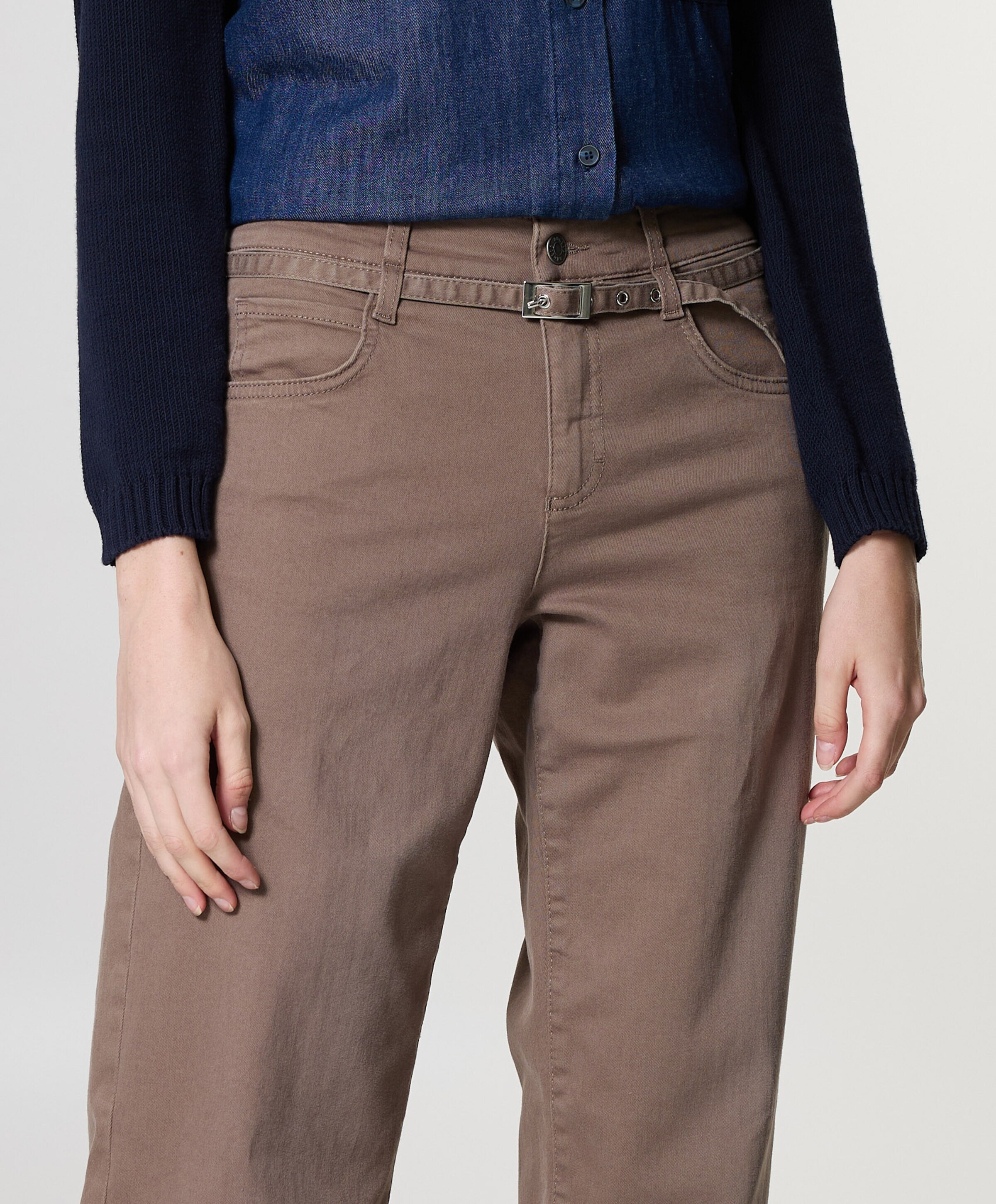 Angels LIZ BELT dames jeans bruin