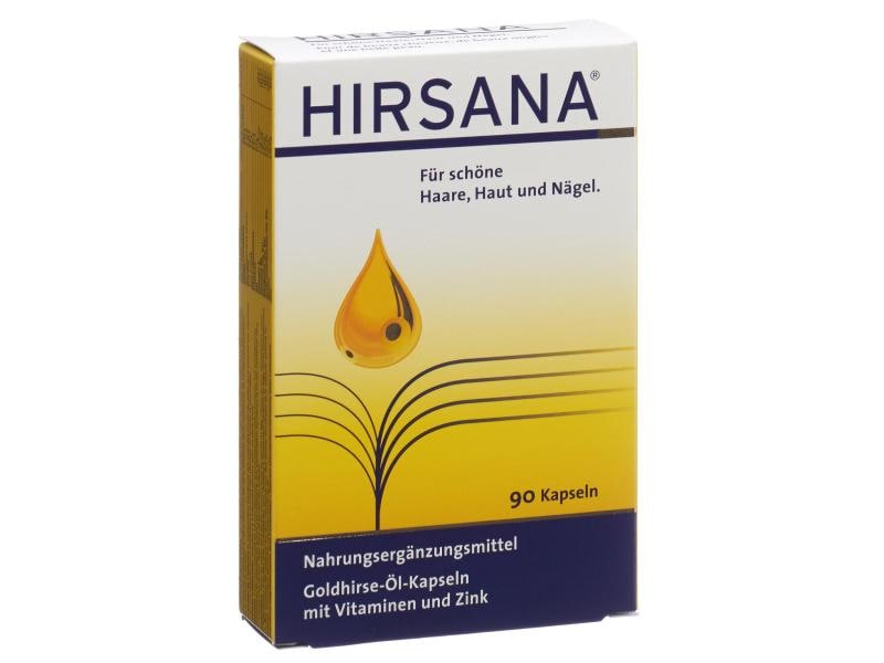 Hirsana Goldhirse Öl 90 Kapseln Hirse-Kapseln