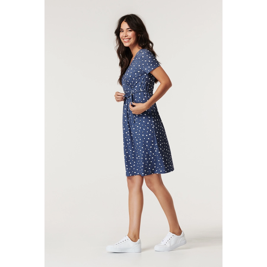 Esprit Still-Kleid Smoke Blue