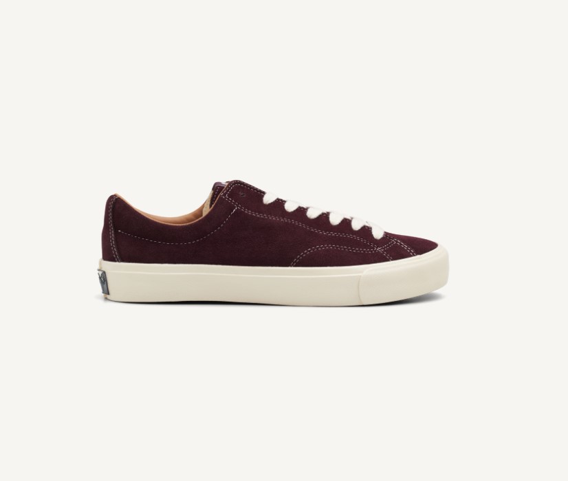 Last Resort AB VM003 Lo Suede Fig Red White 6 US / 38 EU