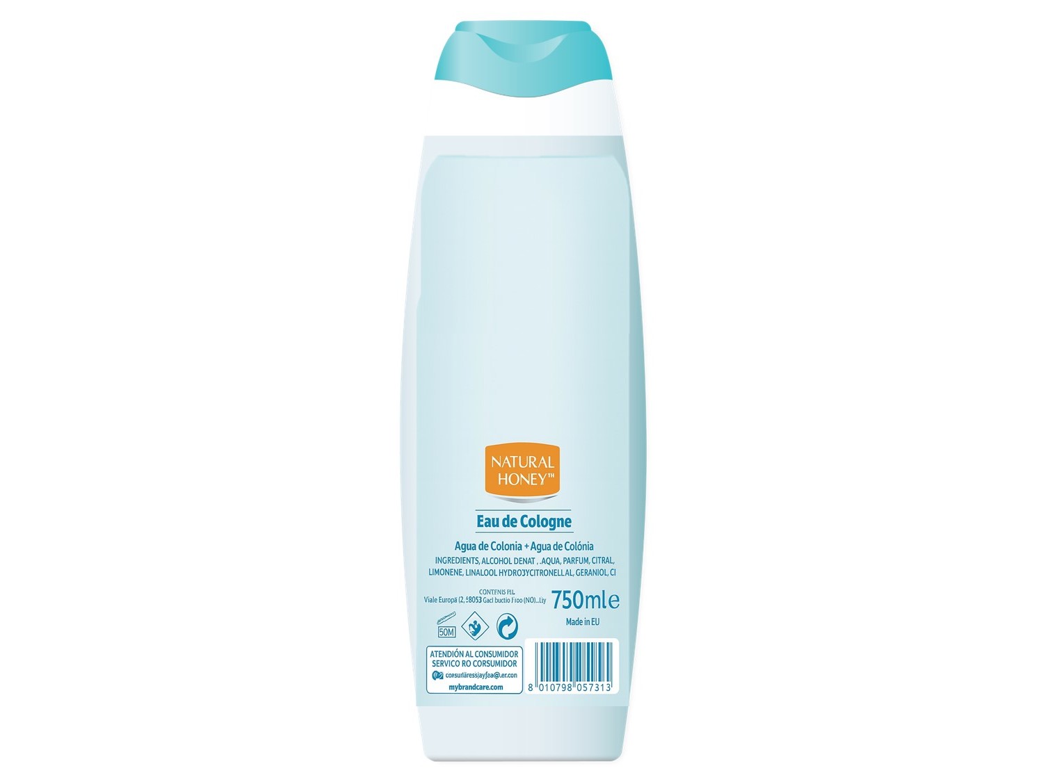 ÁGUA DE COLÓNIA NATURAL HONEY FRESCURA DE COLÓNIA 700 ML