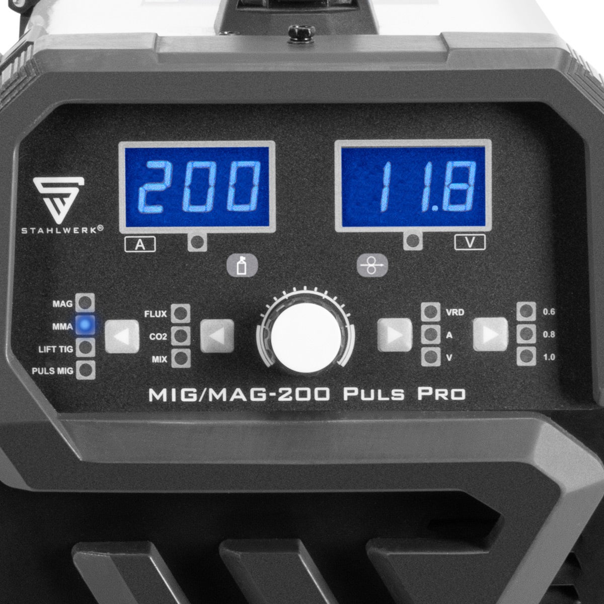 STAHLWERK MIG/MAG 200 Pulse Pro IGBT gasbeschermd lasapparaat met 200 A