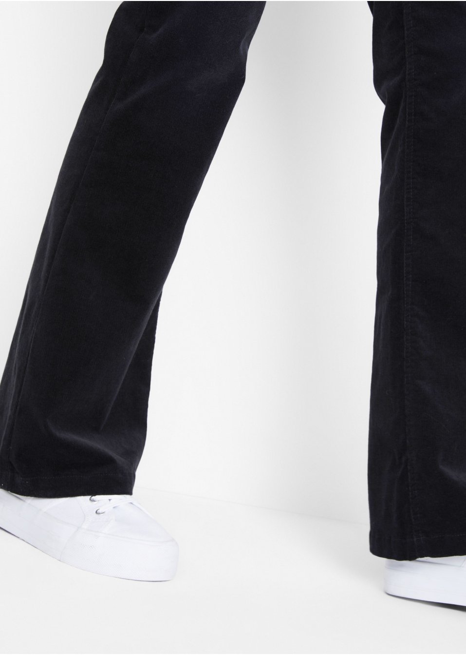 Pantalon extensible velours côtelé, FLARED