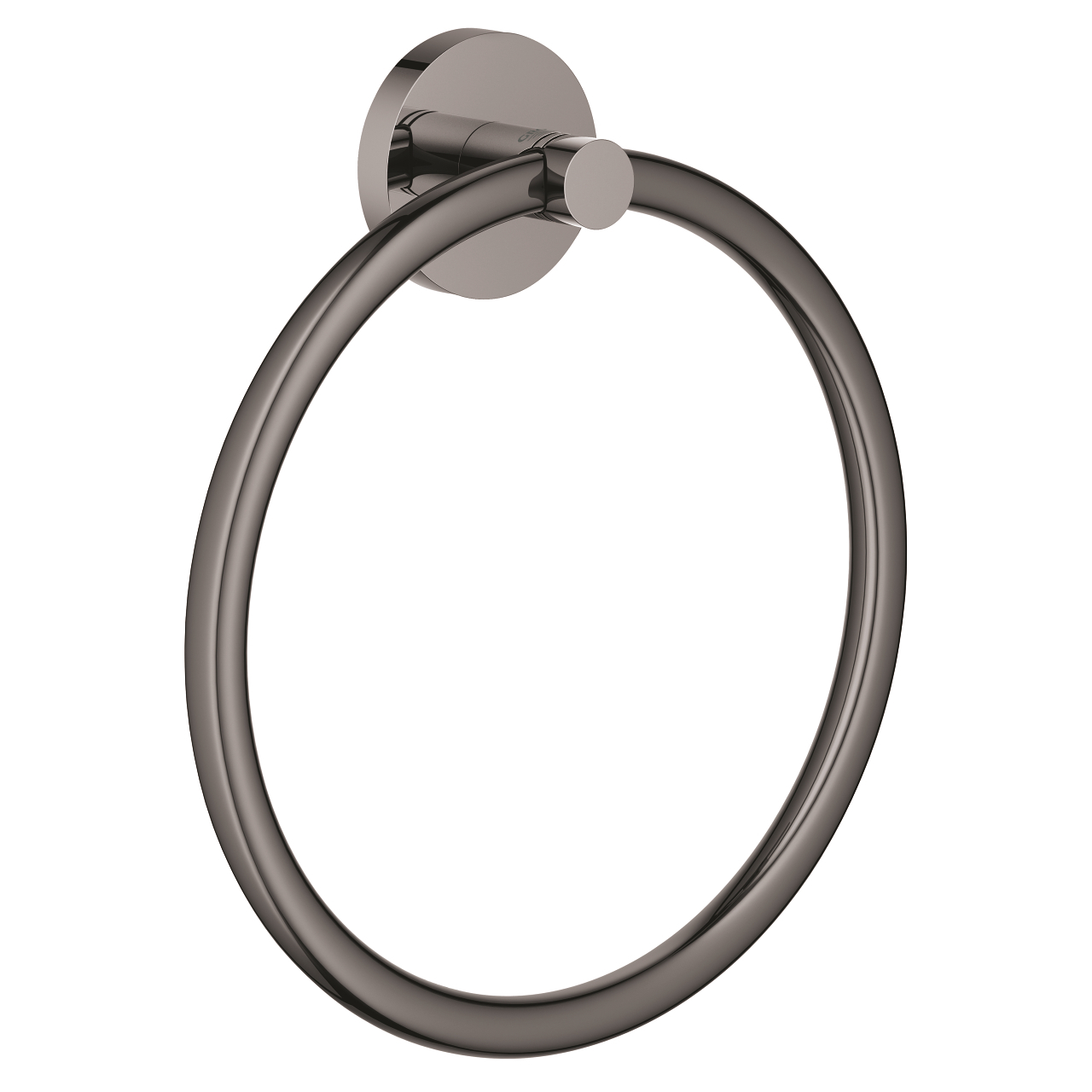 Grohe Essentials handdoekring hard graphite