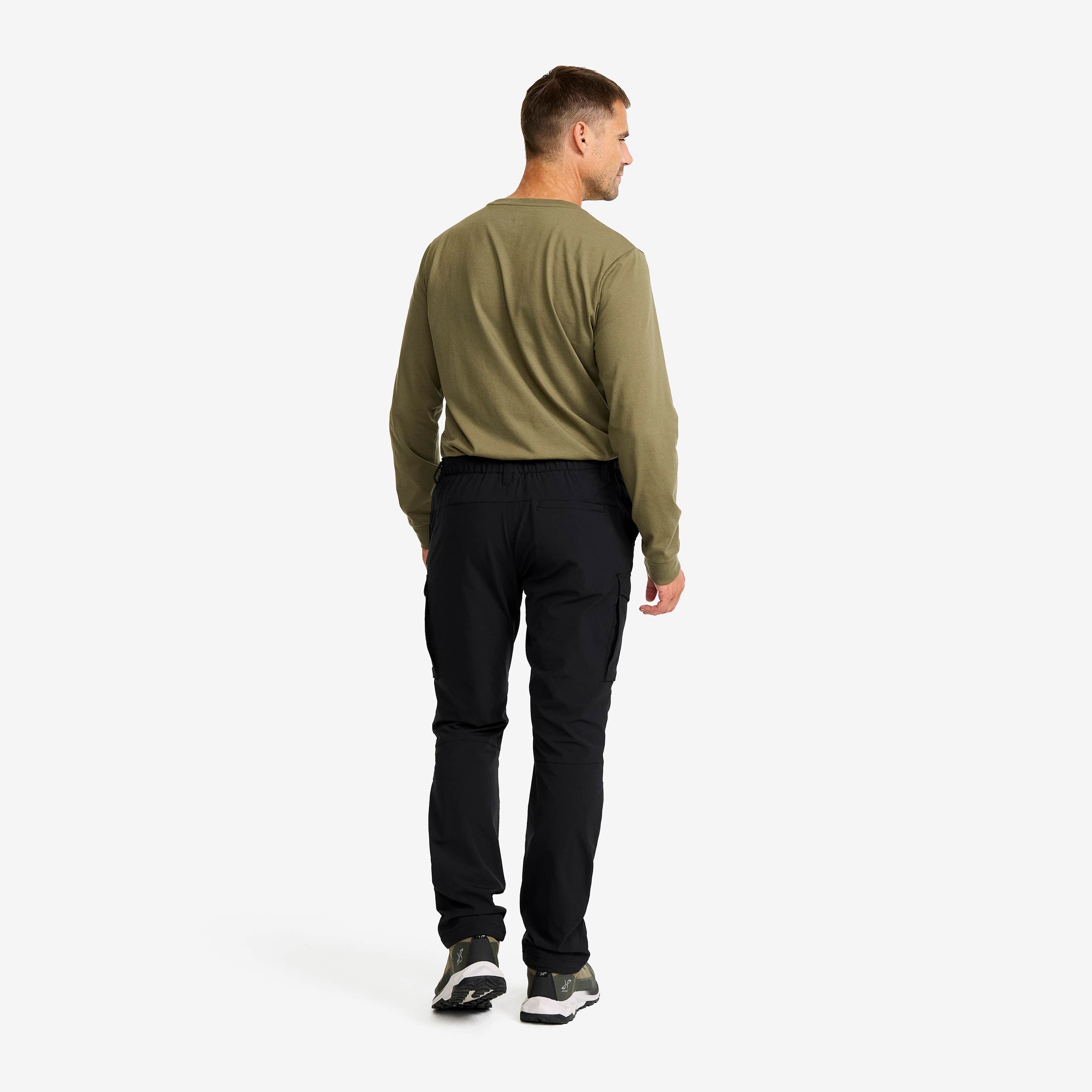 Adventure Cargo Stretch Pants Herre Black