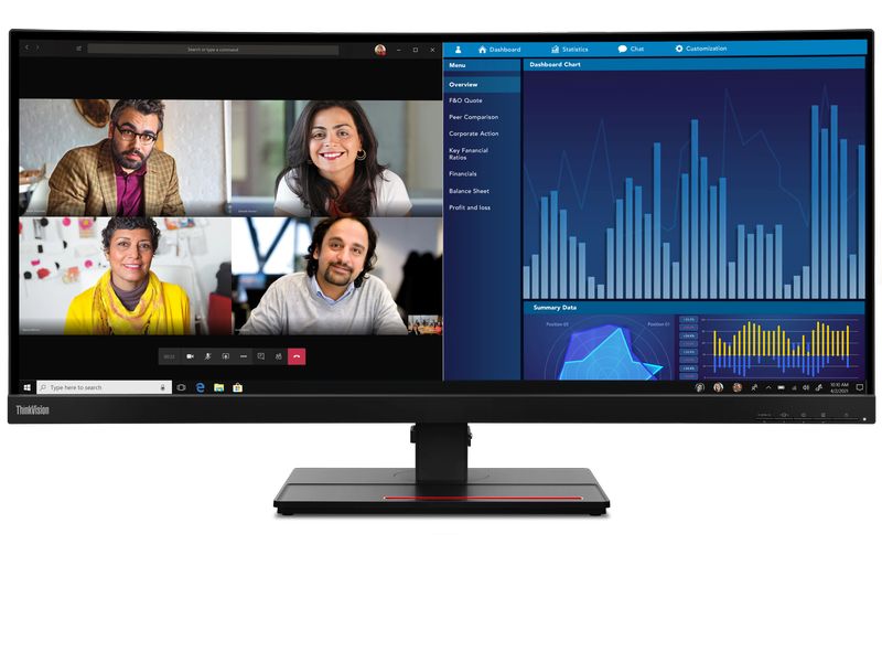 Lenovo Monitor ThinkVision P34w-20 34.1