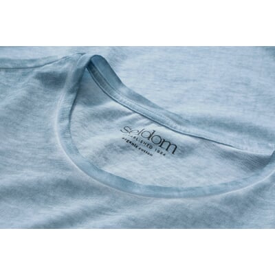 Herren-T-Shirt Crew Neck, Hellblau